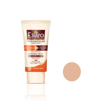 کرم ضد آفتاب الارو SPF 30 فاقد چربی با پوشش کرم پودری