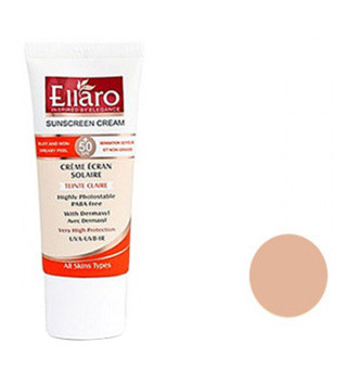 کرم ضد آفتاب الارو مدل +SPF50 مناسب انواع پوست