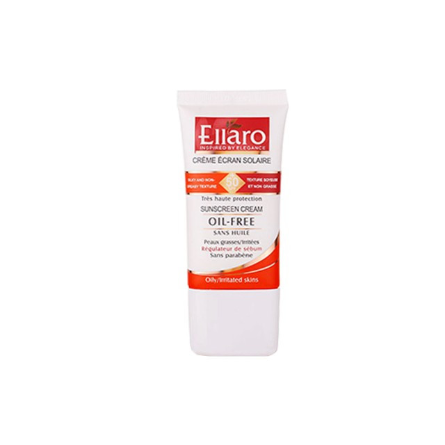 کرم ضد آفتاب فاقد چربی +50 SPF الارو ELLARO