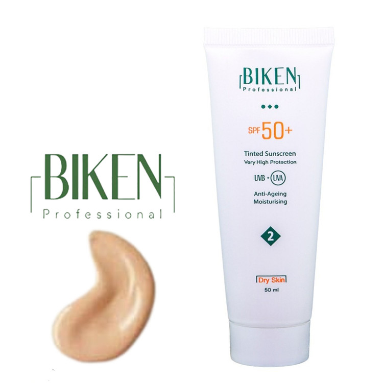 کرم ضد آفتاب رنگی بیکن پوست های خشک SPF50
