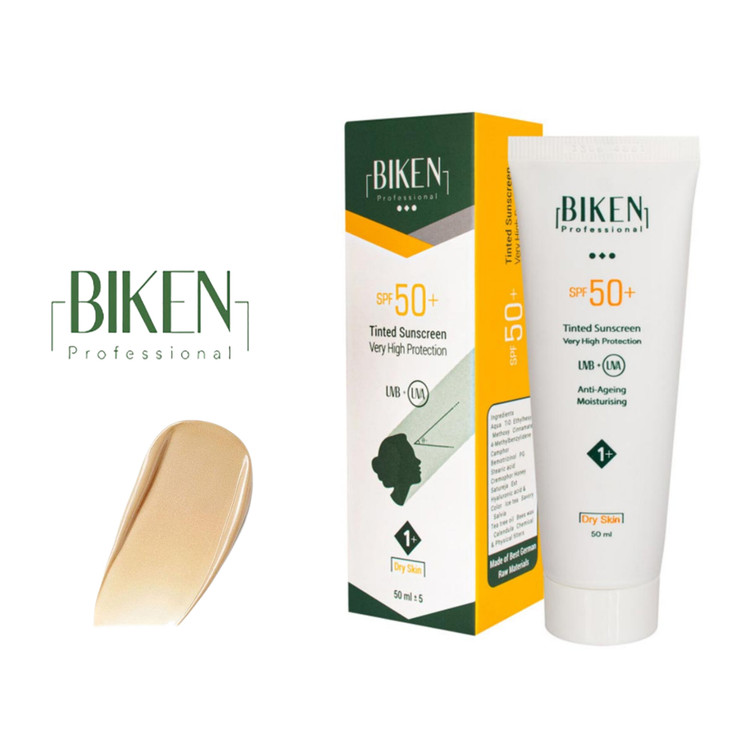 کرم ضد آفتاب رنگی بیکن پوست های خشک SPF50