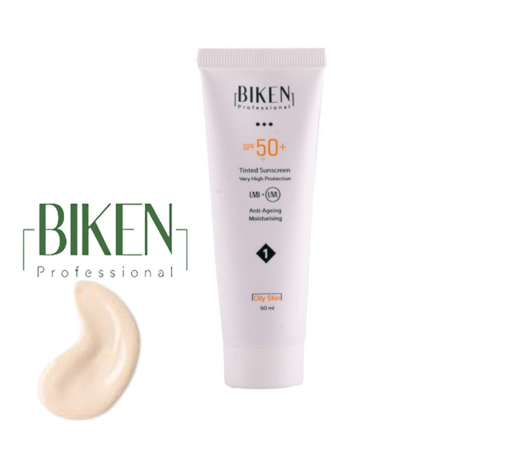 کرم ضد آفتاب رنگی بیکن پوست چرب +SPF50