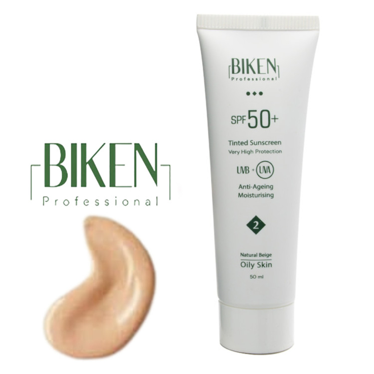 کرم ضد آفتاب رنگی بیکن پوست چرب +SPF50