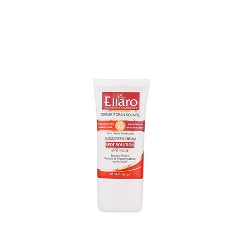 کرم ضد آفتاب ضد لک اسپات سولوشن SPF 50 الارو