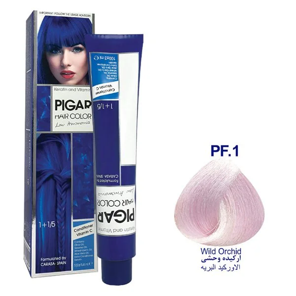 رنگ مو پیگار ارکیده وحشی شماره Pigar PF.1