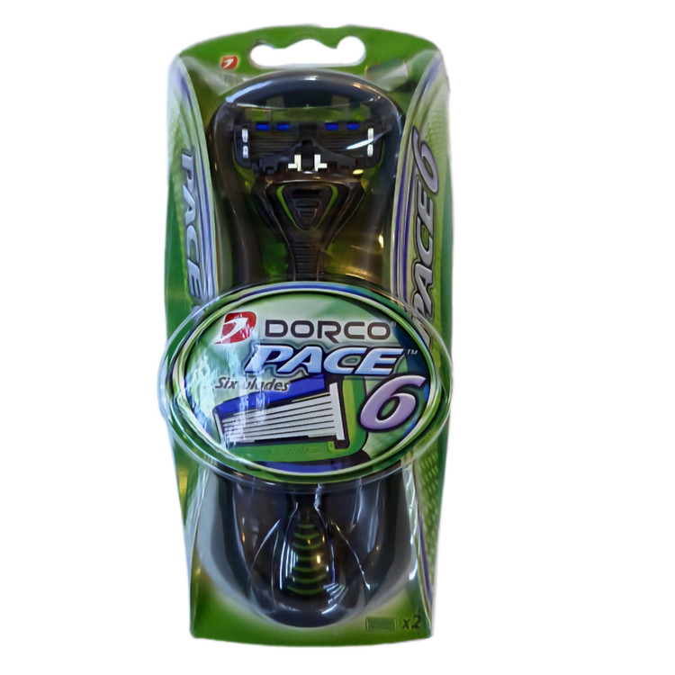 خودتراش 6 لبه مردانه دورکو مدل pace 6 ( به همراه 1 یدک )