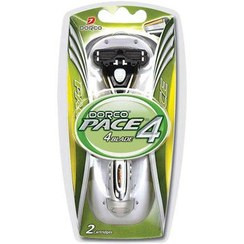 خودتراش 4 لبه مردانه دورکو مدل PACE 4 ( به همراه 1 تیغ یدک )