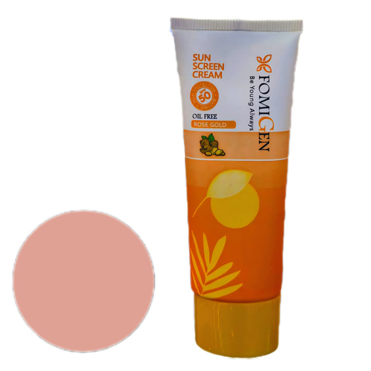 کرم ضد آفتاب فاقد چربی فومیژن SPF50 مناسب انواع پوست