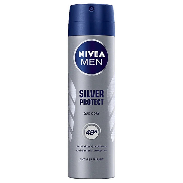 اسپری بدن 48 ساعته SILVER PROTECT مردانه نیوآ