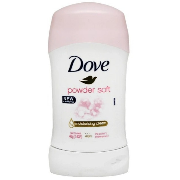 استیک ضد تعریق زنانه داو مدل Dove Powder Soft وزن 40 گرم
