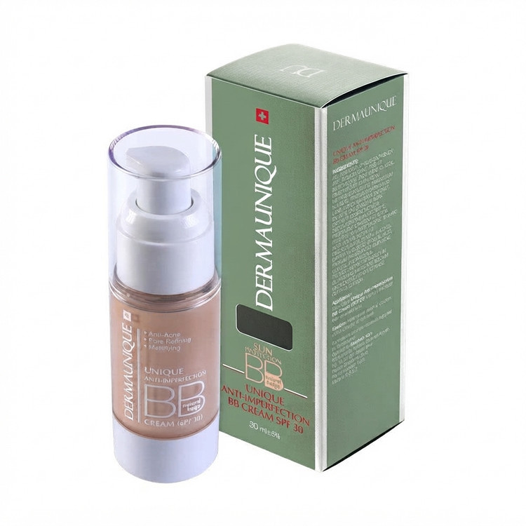 بی بی کرم رنگی ضدجوش و ماتکننده چربی درمایونیک SPF15