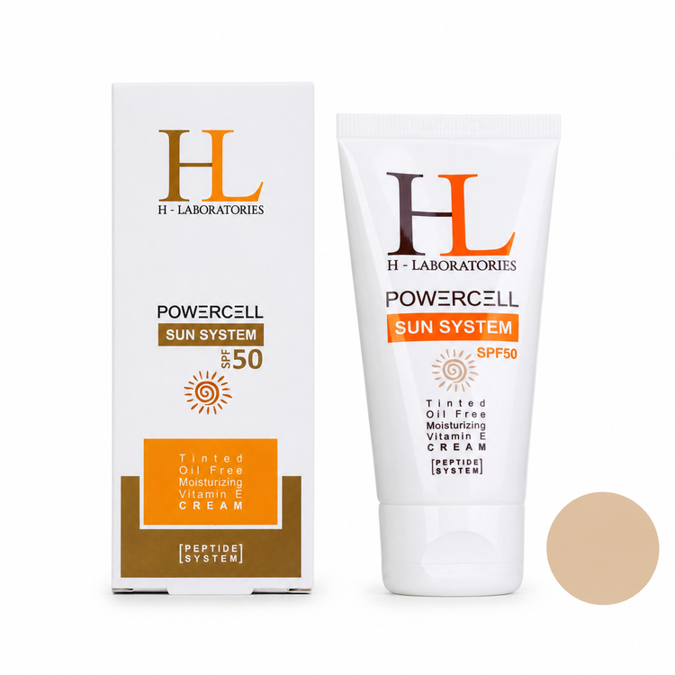 کرم ضدآفتاب فاقد چربی اچ ال (HL) مناسب انواع پوست SPF50