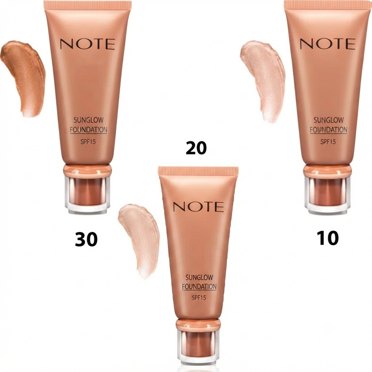 کرم پودر برنزه درخشان نوت با SPF15